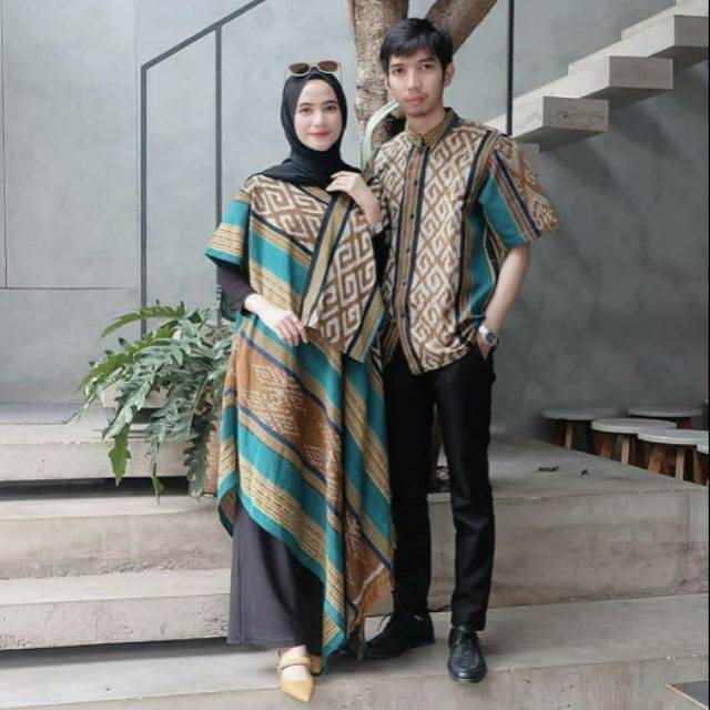 Set couple tenun ethnic jepara