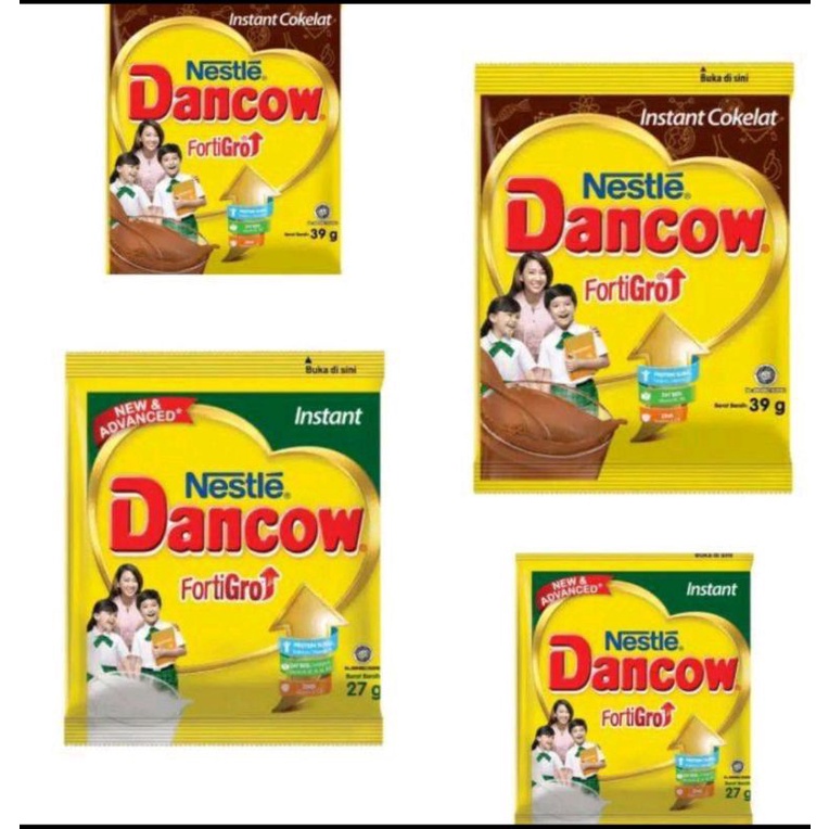 

1 rcg susu dancow coklat - vanilla 10 bungkus