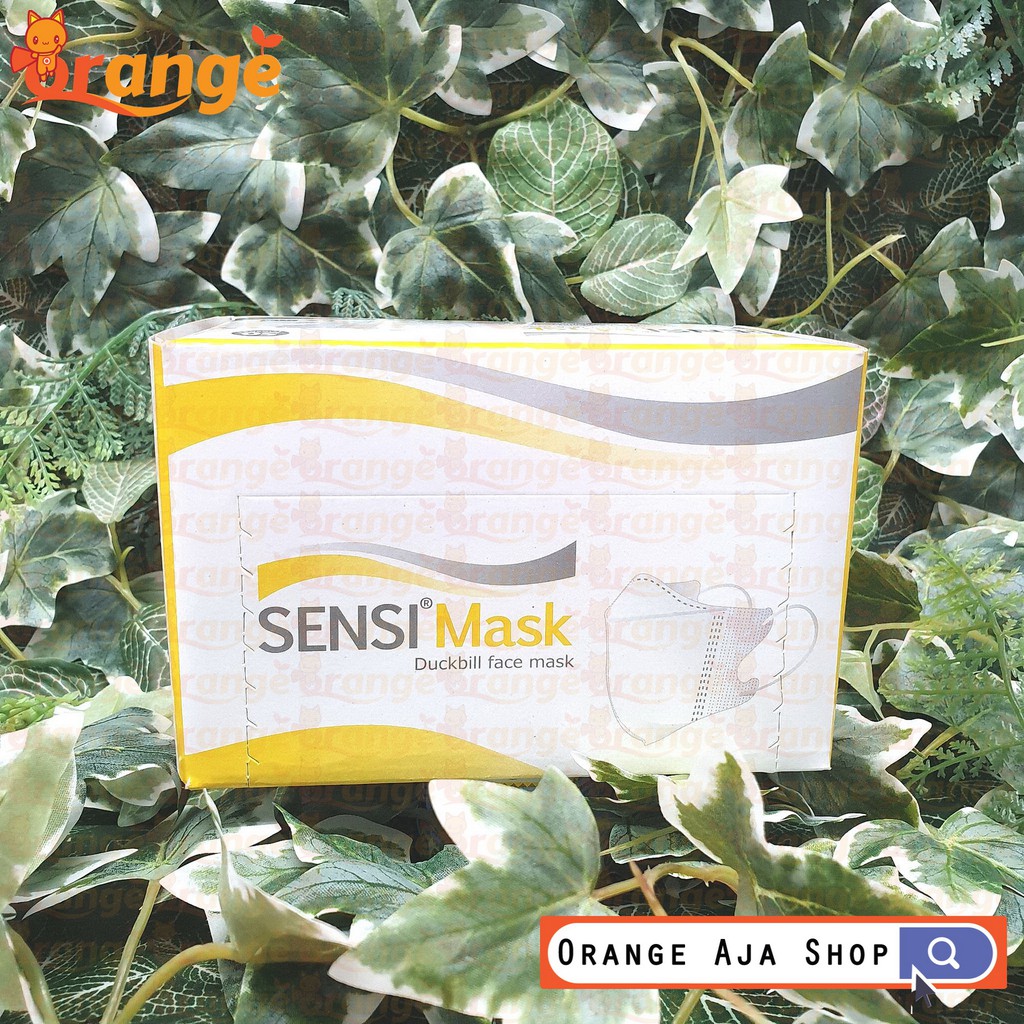 SENSI DUCKBILL FACE MASK 50 PCS