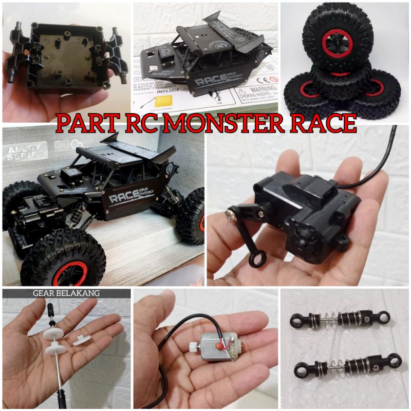 MOBIL REMOTE RC SPARE PART MONSTER SERIES MOBIL REMOTE KONTROL