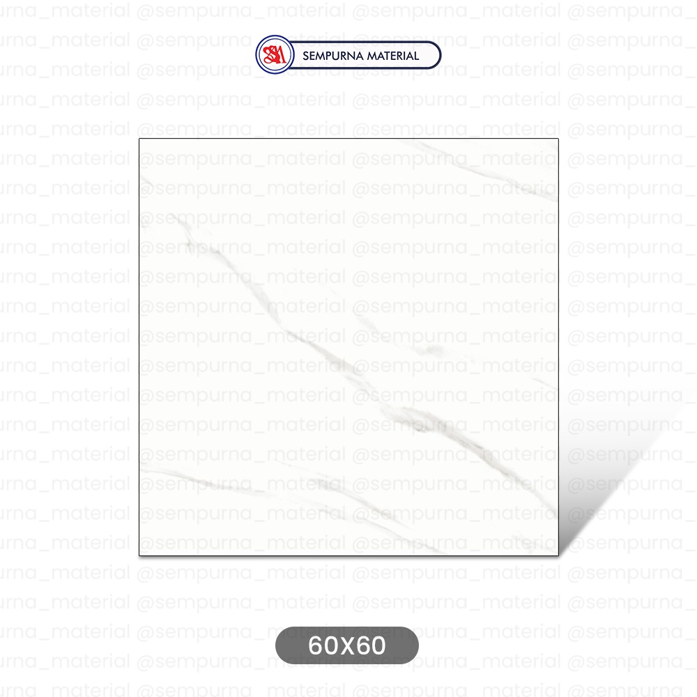 Granite SUN POWER Taracena White Marble GS-66115 - 60x60