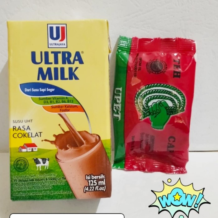 

NEW Susu Ultra rasa Coklat GRATIS teh upet