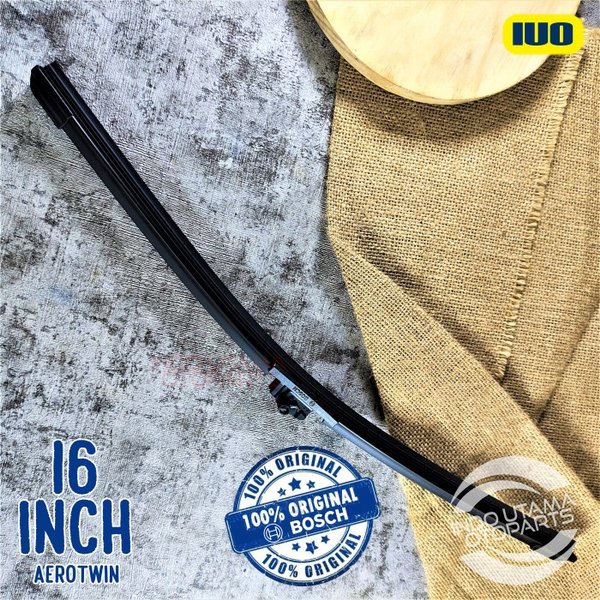 Wiper Blade Mobil BOSCH Aerotwin Plus 16 inchi (1pc) Satuan