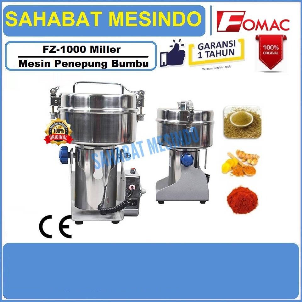 FGD-Z1000 Mesin Giling Bahan Baku kering - Miller Machine Fomac FCT-Z1000