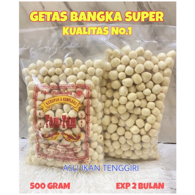 

GETAS BANGKA SUPER TENGGIRI 500gr
