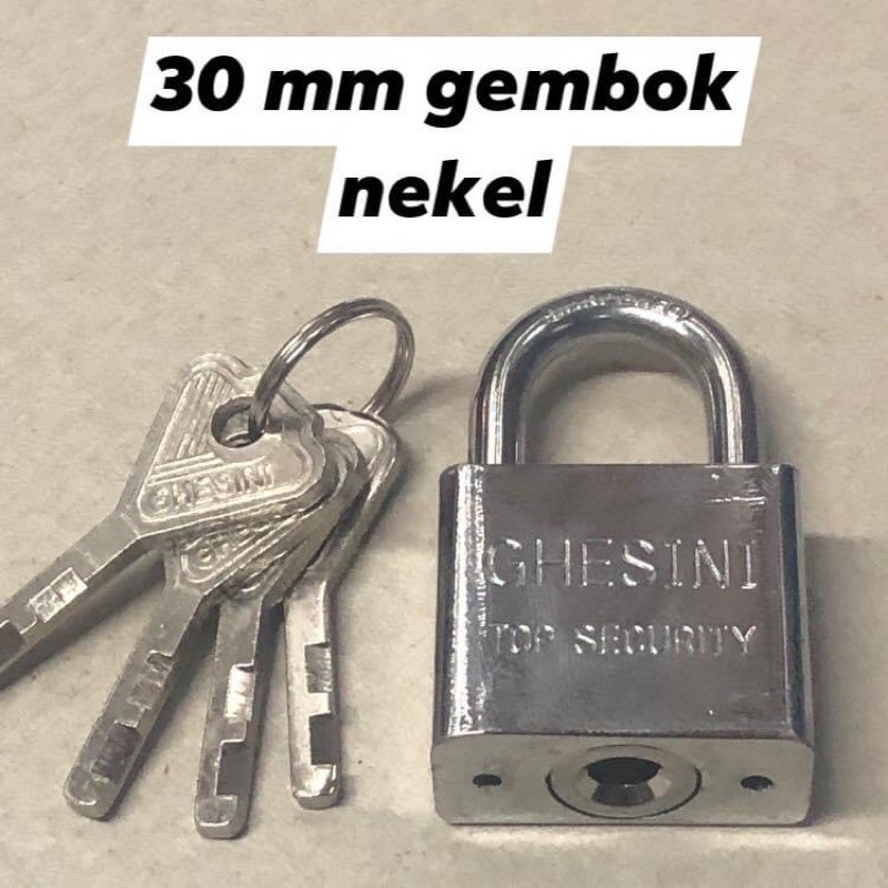 Gembok Nekel Ghesini  Gembok Rumah Gembok Putih A