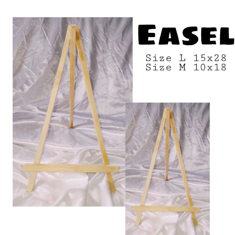 easel /penyangga foto/penyangga hp kayu
