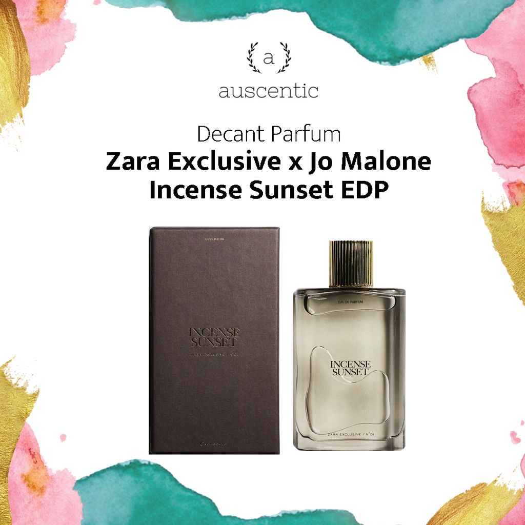 Decant Original Zara × Jo Malone Incense Sunset EDP