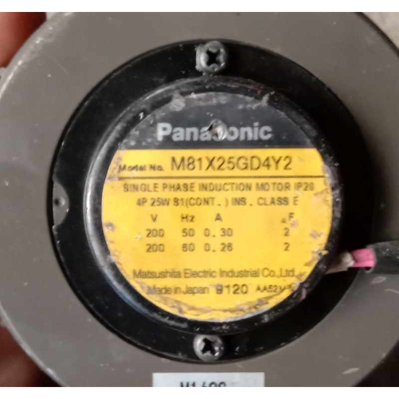 Ac Motor Gearbok Panasonic Speed Control 220V Ratio 1 : 90