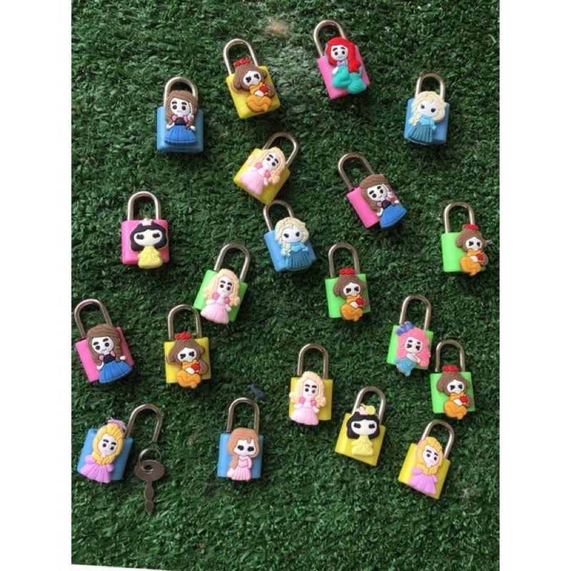 mainan gembok mini lucu anak anak