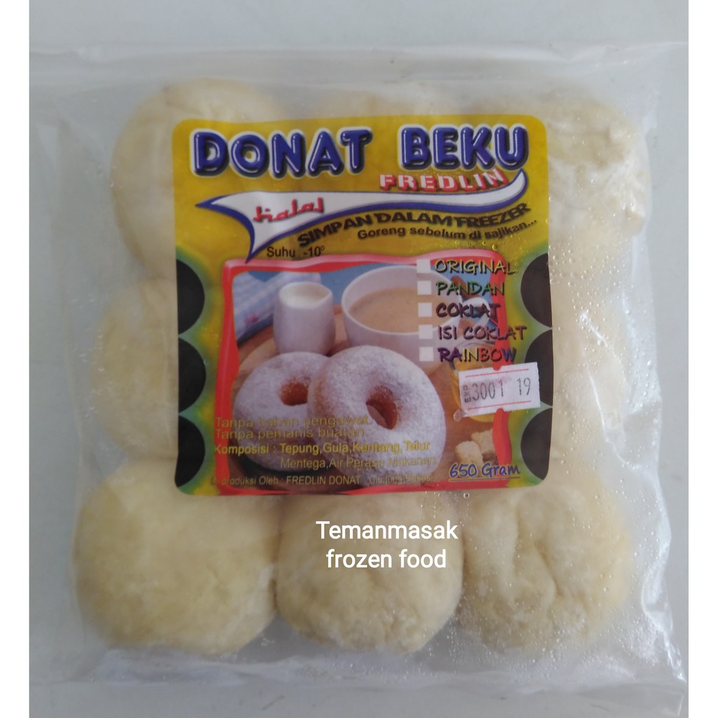 

Donut kentang isi Coklat Frozen