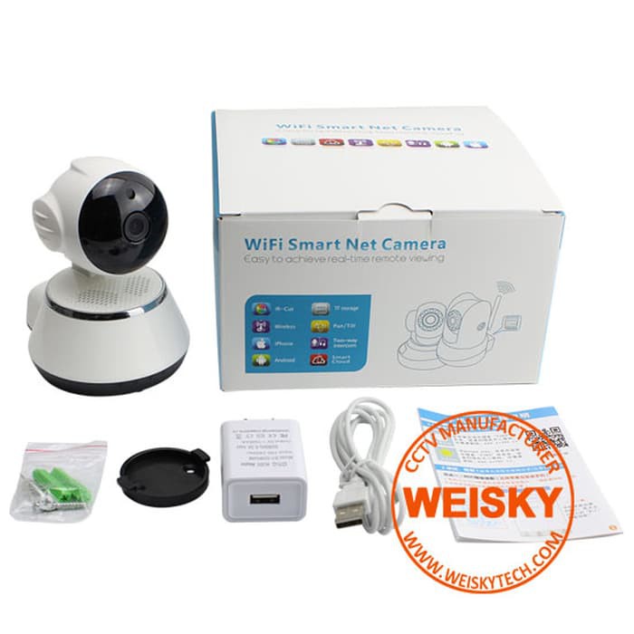 CCTV Wifi IP Cam Mini ICsee Wireless Security Infrared Night Q6S