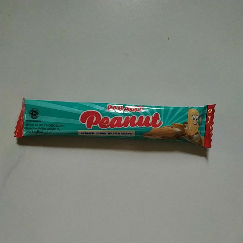 

Parago Peanut Chewy Candy 8g Permen Unik Langka