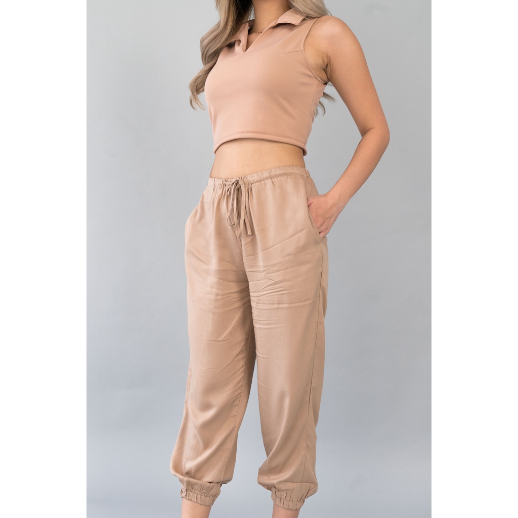 (COD) OH Fashion Keiko Jogger Pants #7038