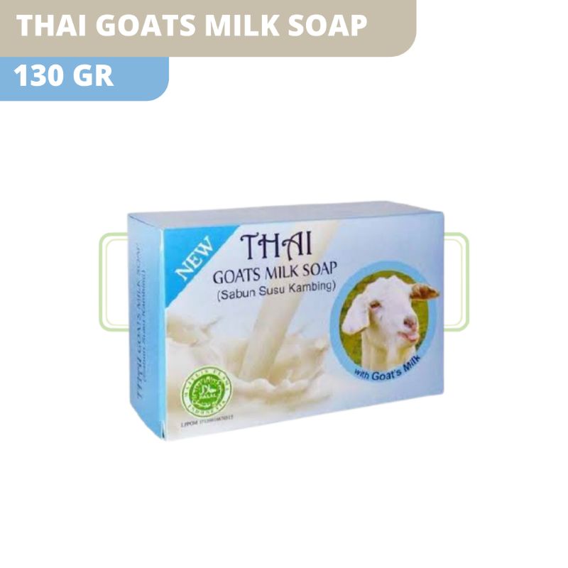 THAI GOATS MILK BAR SOAP 130 GR