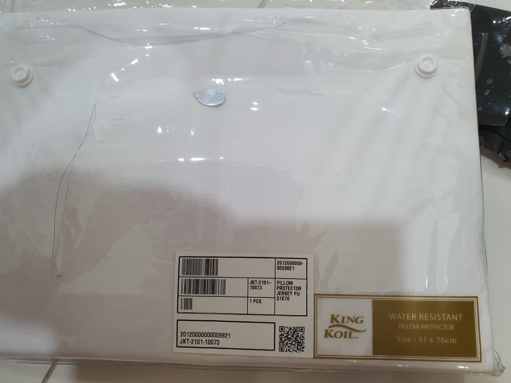 King Koil Pillow Protector Waterproof Pu | Sarung Bantal King Koil