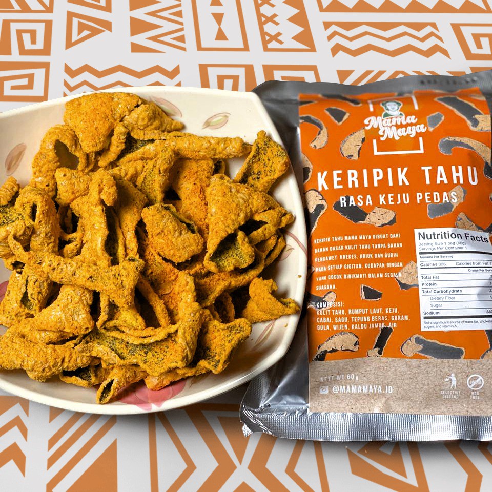 

Keripik Tahu Rasa Keju Pedas