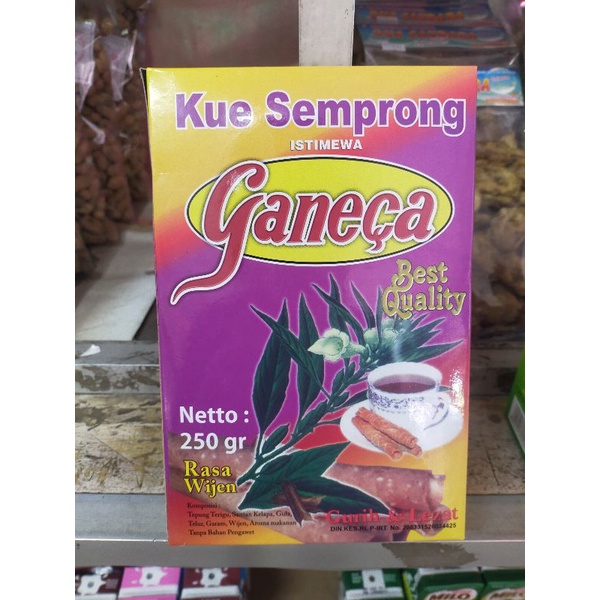

kue Semprong Ganeca 250grm