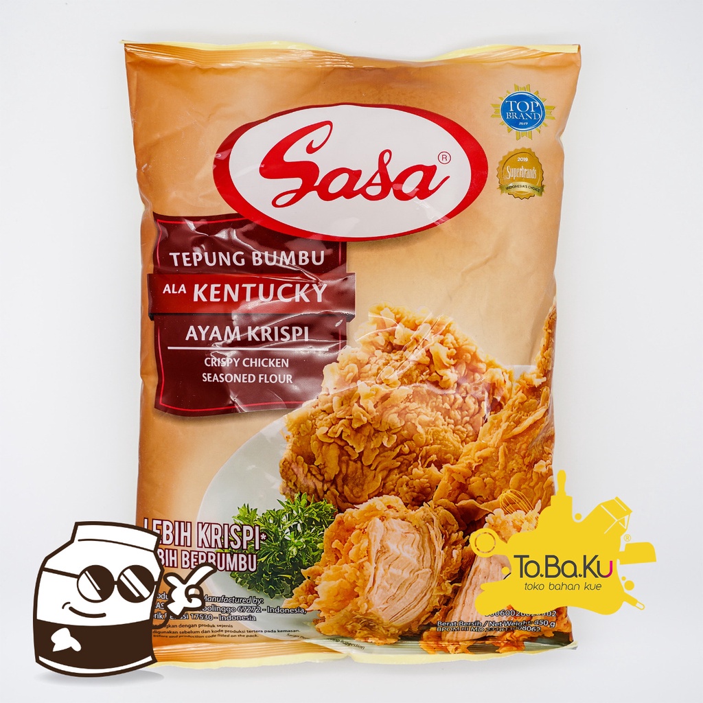 

Sasa Tepung Kentucky Krispi 850gr