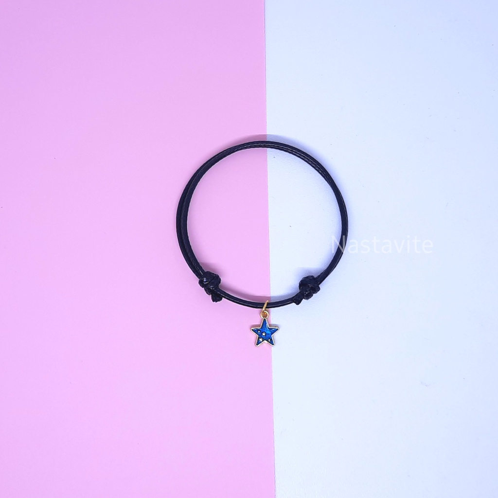 Gelang couple pasangan aesthetic simpel korea bestie sahabat ber 3