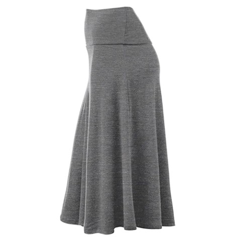 ROK IMPOR MIDI PIEATED SKIRT RMD