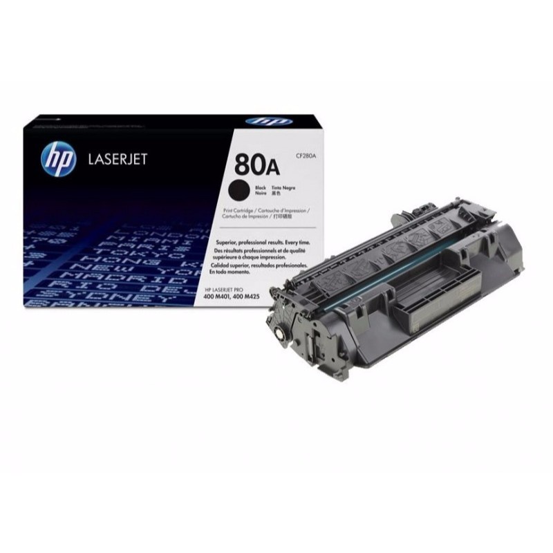 HP 80A Black Original LaserJet Toner Cartridge