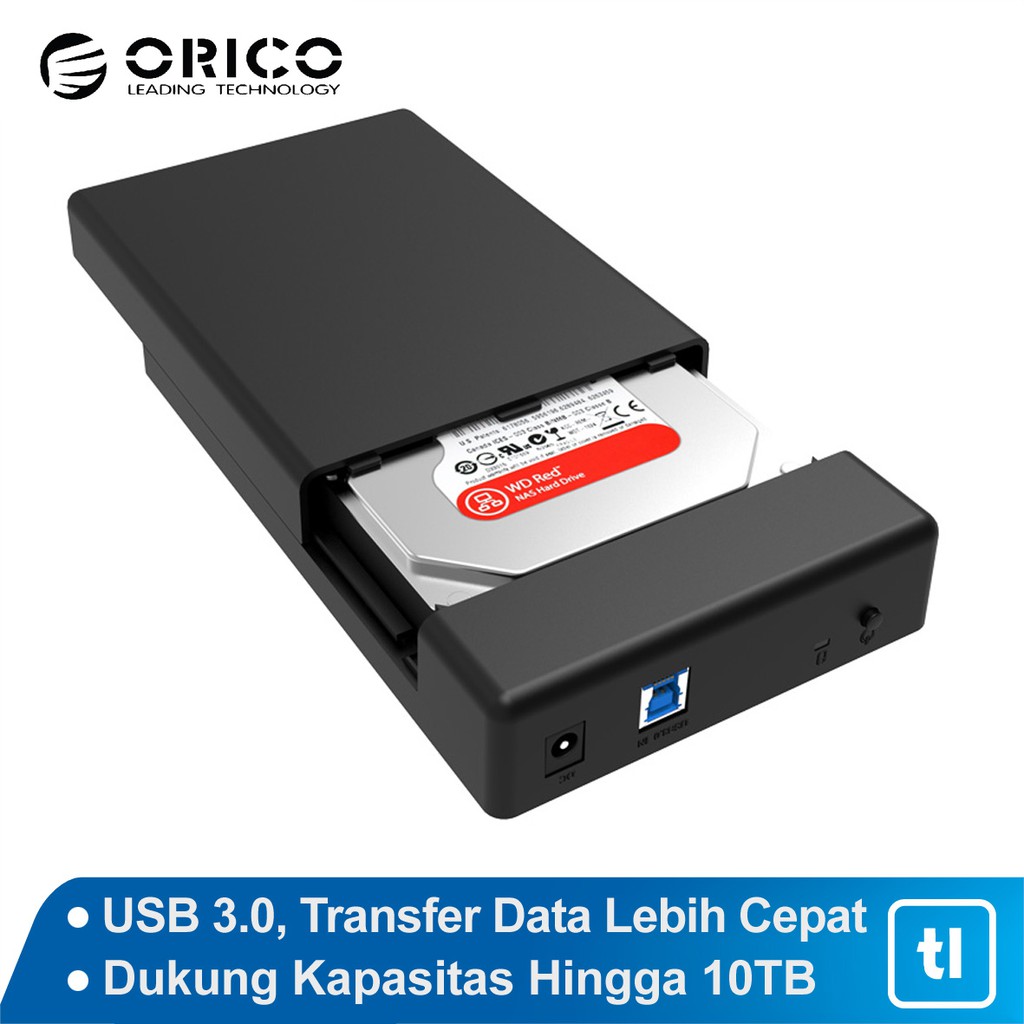 Orico HDD Enclosure 3588US3 Original Garansi Resmi / HDD Enclosure Murah  / HDD Enclosure Orico