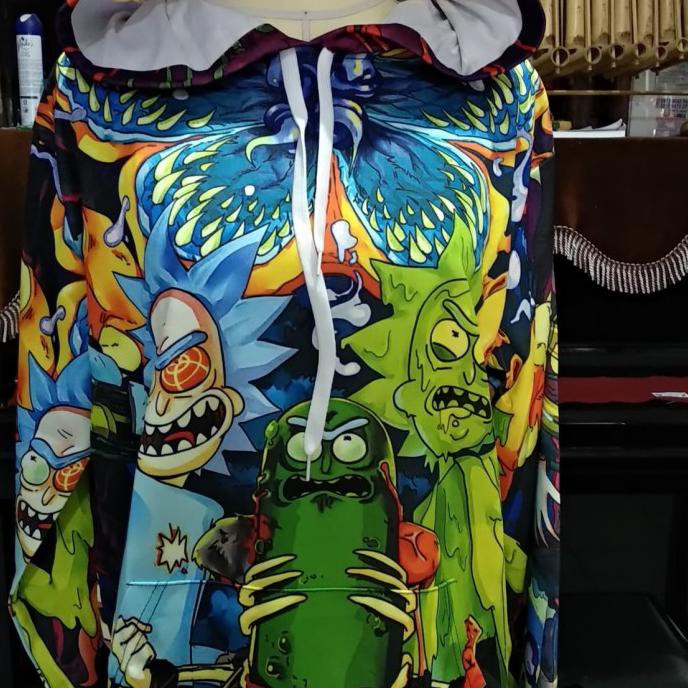 Jaket Hoodie 3D Printing Sweeter Monster 3D RTRAVO2 Ayo Order