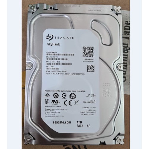 Harddisk 4 TB Seagate Skyhawk ST4000VX000 4TB Hardisk CCTV Original