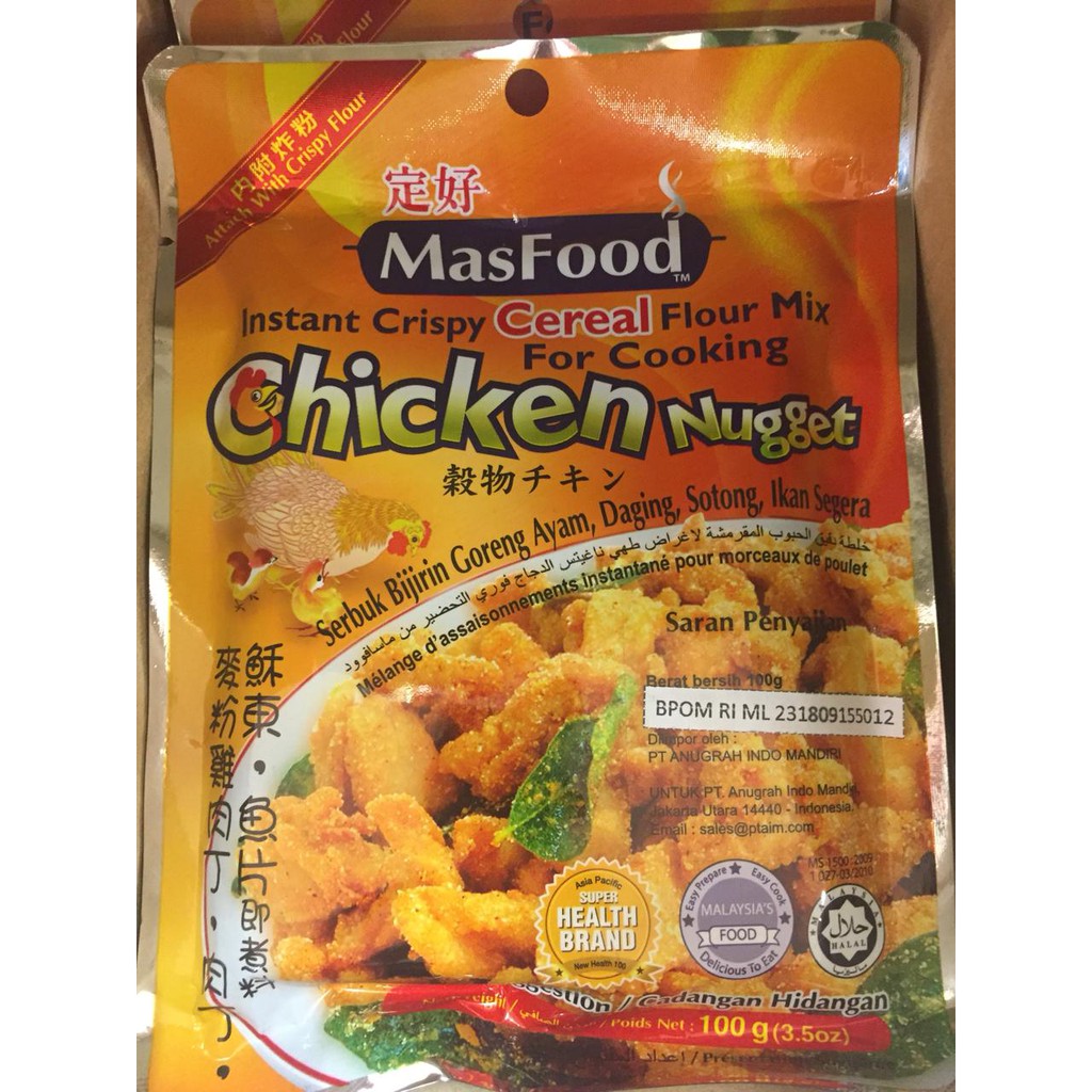 

MasFood Instant Chicken Nugget Mix