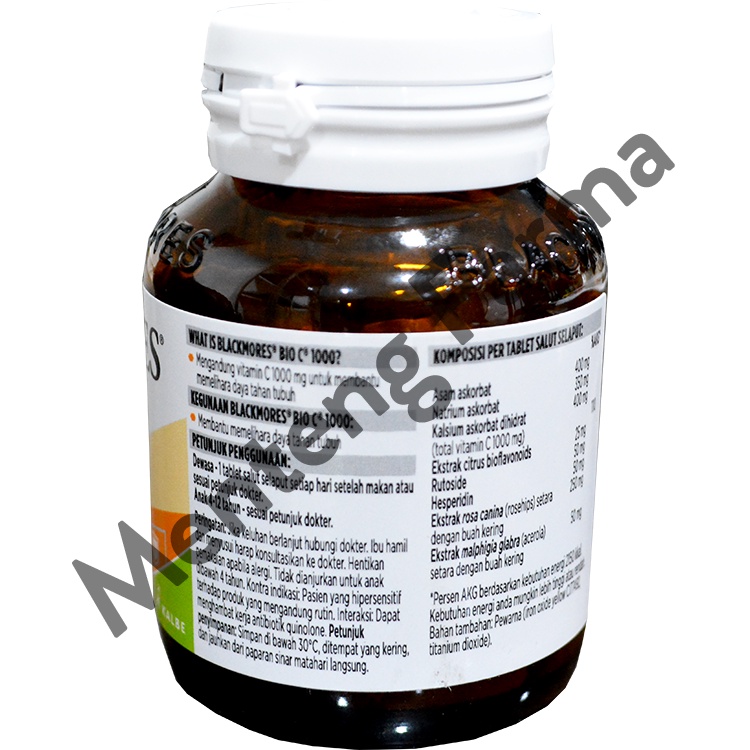 Blackmores Bio C 1000mg - Isi 30 Tablet