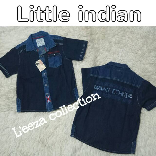 Kemeja Jeans. Little indian