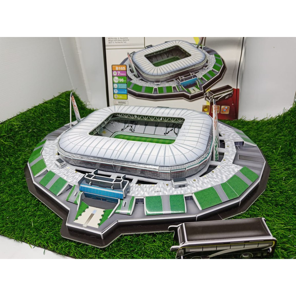 DIECAST STADION MINIATUR STADION SEPAK BOLA  MINIATUR LAPANGAN