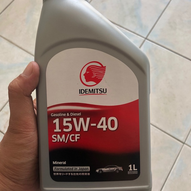 Oli Idemitsu 15w40 SM CF
