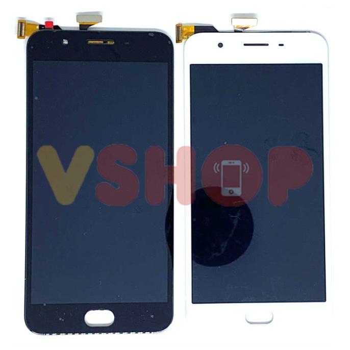 Lcd Touchscreen Oppo F1S Black/White - Putih