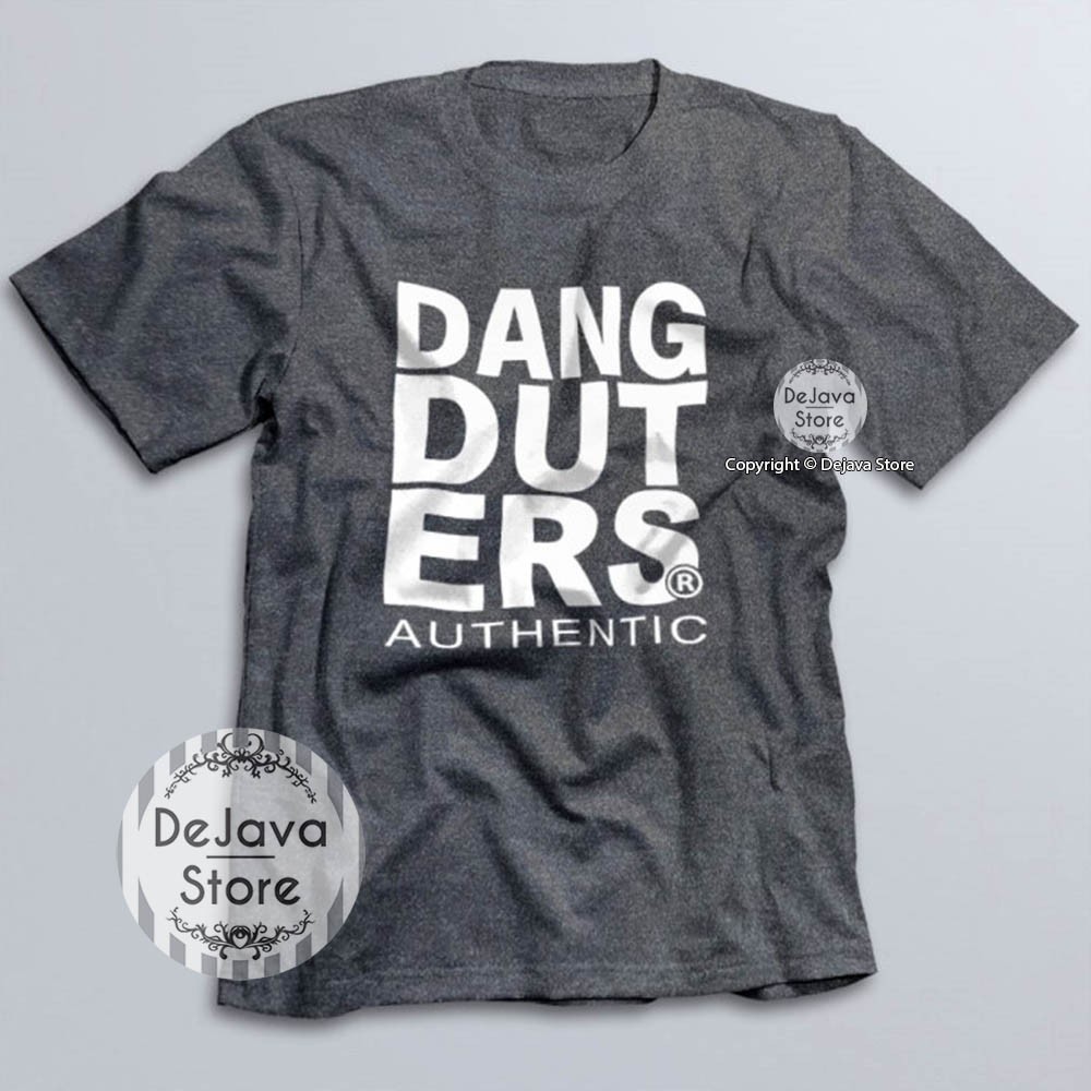 Kaos Distro DANGDUTERS Musik Dangdut Tshirt Baju Murah Populer Tshirt Unisex | 058-1