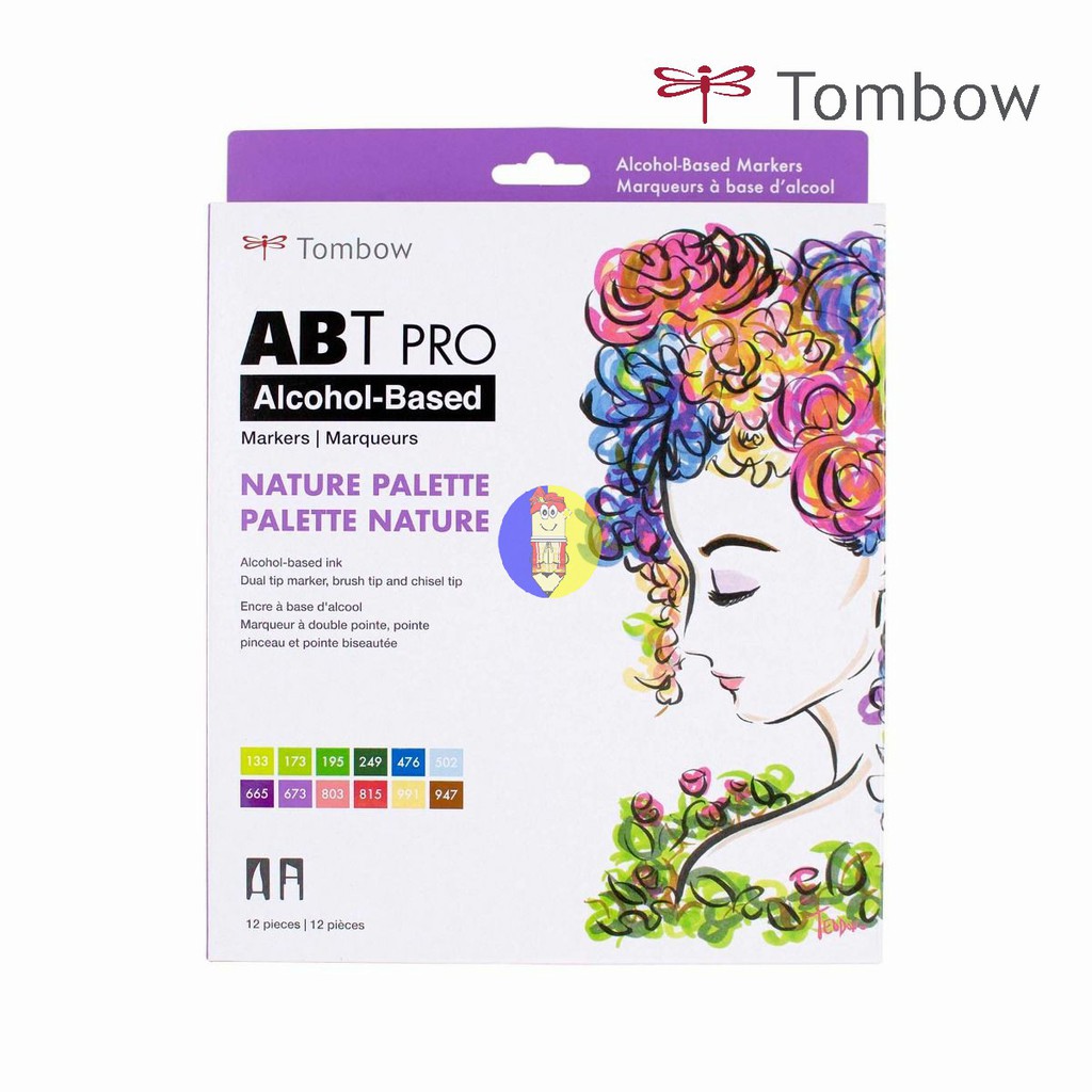 

Tombow dual brush pen ABT PRO Alcohol-Based - Nature Palette