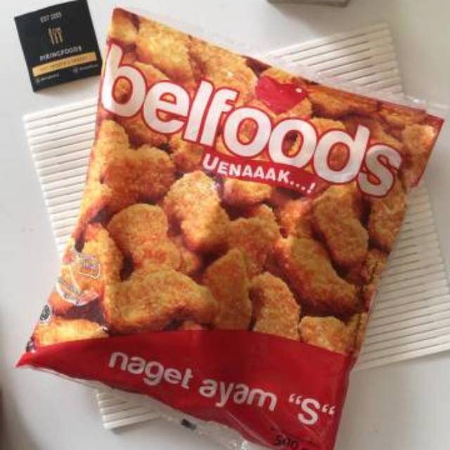 

Belfoods NAGET AYAM 500gr / NUGGET ayam UEEENAK