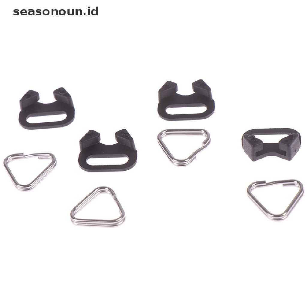 (seasonoun) 4pcs / Set Strap Bahu / Selempang + Ring Segitiga Untuk Kamera