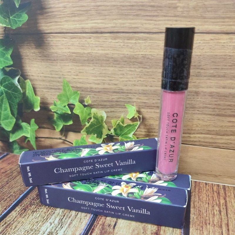 ELOI COCO CHAMPAGNE SWEET VANILLA MATTE LIP CREAM PINK