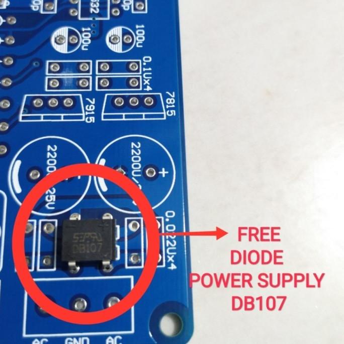 Jual Pcb Tone Control Stereo / Pcb Hifi Tone Kontrol Ne5532 Sale