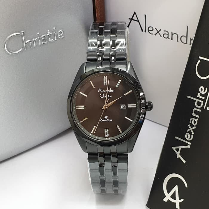 ORIGINAL Jam Tangan Wanita Alexandre Christie AC 8595 / AC8595 Garansi 1 Tahun