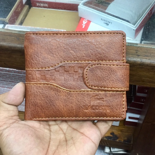 dompet lipat pria model kancing bahan kulit sintetis lokal urat tangan #dompet #dompetlipat #dompetpria #dompetcowok #dompetkeren