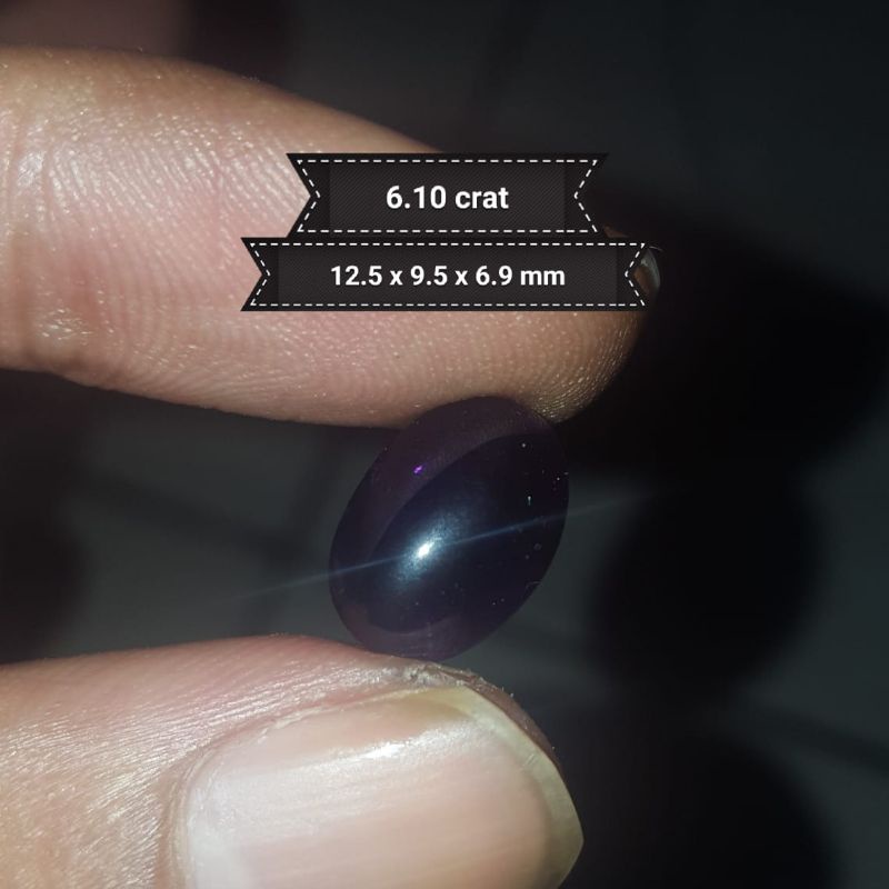 Batu akik cincin kecubung amatis