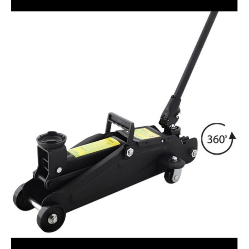 Tekiro Dongkrak Buaya 2 ton hitam rotary dongkrak putar 2ton