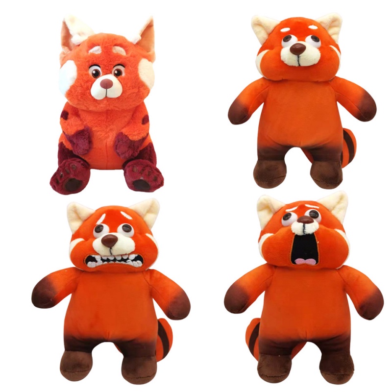 Mainan Boneka Turning Red Stuffed Plush Panda Disney Lucu 23cm Untuk Hadiah Ulang Tahun Anak Perempuan