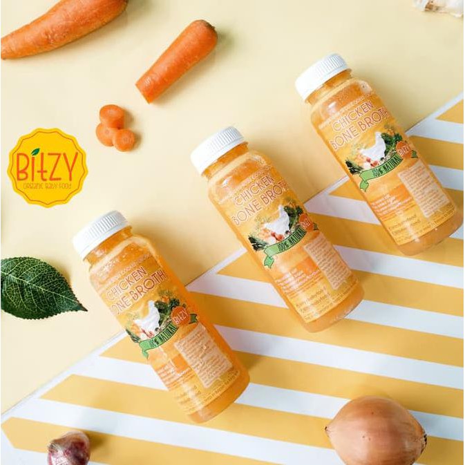 

kaldu ayam kampung organik chicken stock boneborth makanan bayi asi