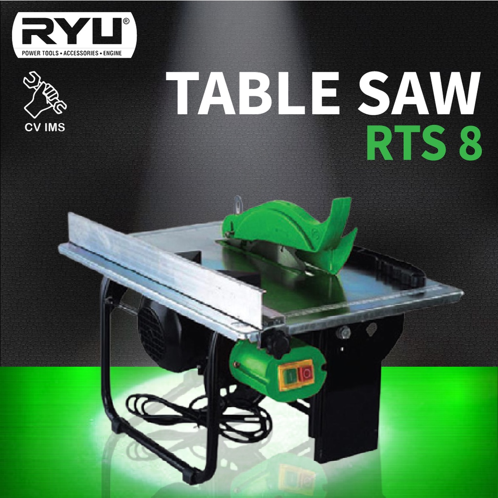 Meja Gergaji Table Saw 8" RTS8 RYU