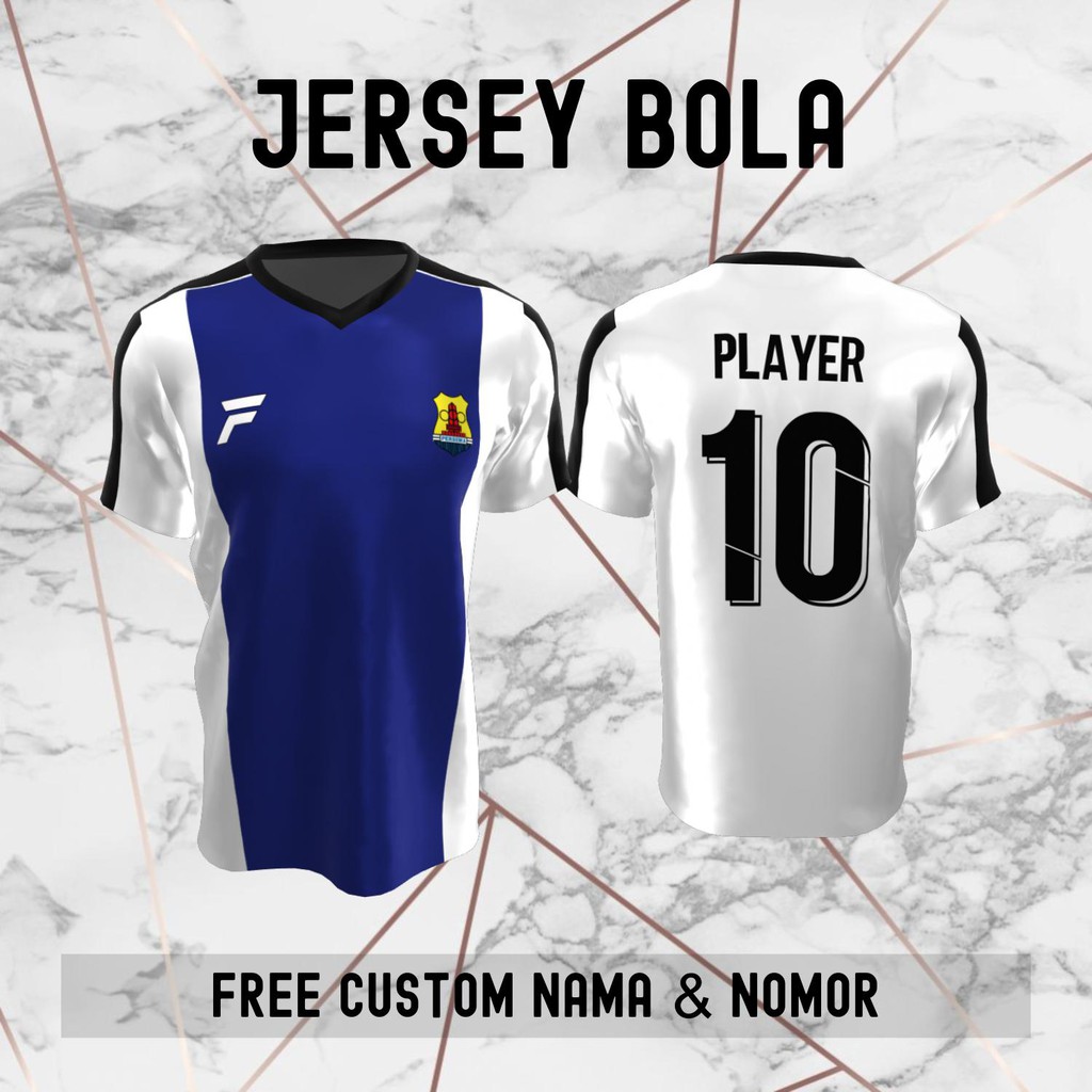 Jersey Persema Malang Klub Bola Baju Kaos Custom Nama dan Nomor Punggung - 257
