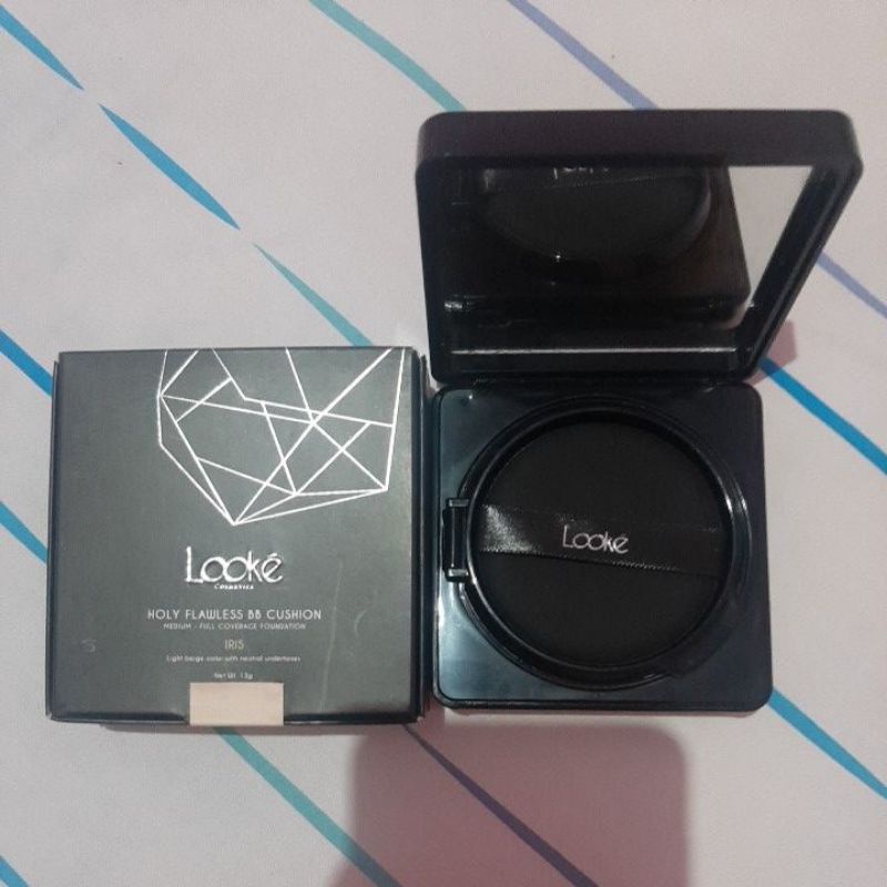 LOOKE Holy Flawles BB Cushion shade iris PRELOVED